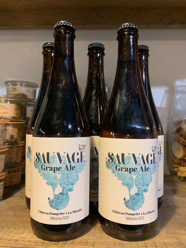 Bière vinifiée LA MINOTTE - SAUVAGE GRAPE ALE