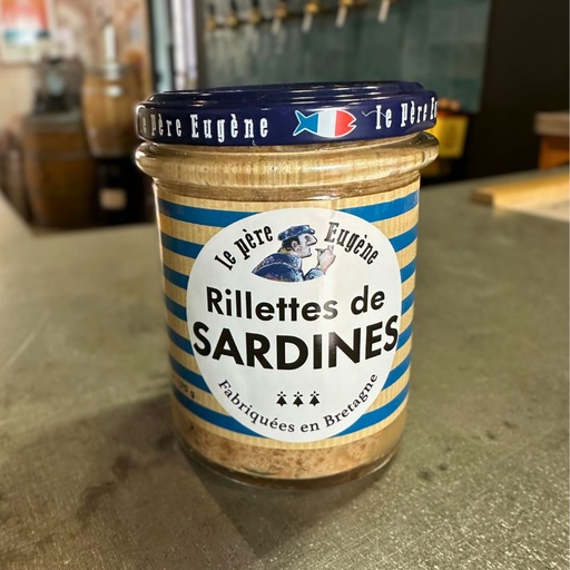 Rillettes de poisson (sardines, thon, saumon)