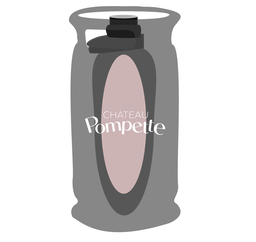 Fûts Rosé Montfrin Coteaux du PDG Château Pompette BIO- 25L (stockable)